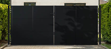 Portail battant acier