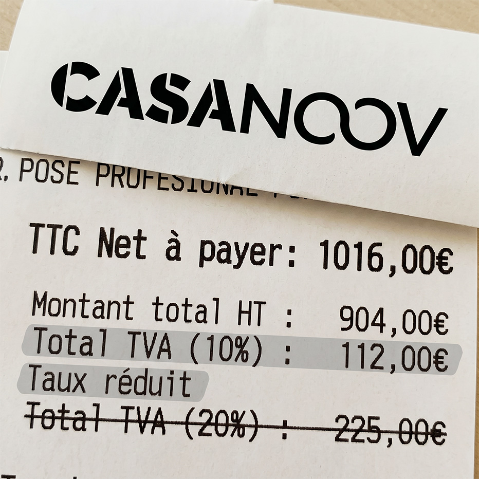 TVA réduite à 10%